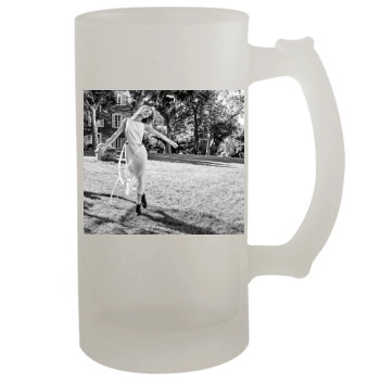 Rosie Huntington-Whiteley 16oz Frosted Beer Stein