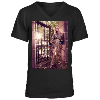 Rosie Huntington-Whiteley Men's V-Neck T-Shirt