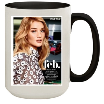 Rosie Huntington-Whiteley 15oz Colored Inner & Handle Mug