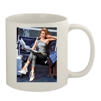 Rosie Huntington-Whiteley 11oz White Mug