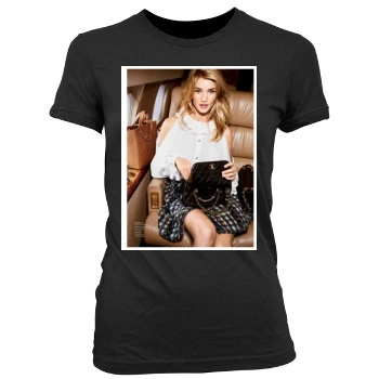 Rosie Huntington-Whiteley Women's Junior Cut Crewneck T-Shirt