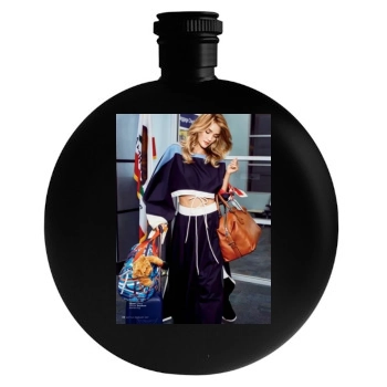 Rosie Huntington-Whiteley Round Flask