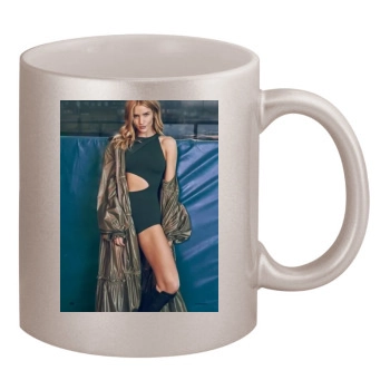 Rosie Huntington-Whiteley 11oz Metallic Silver Mug