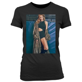 Rosie Huntington-Whiteley Women's Junior Cut Crewneck T-Shirt