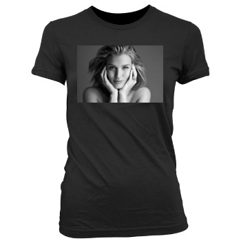 Rosie Huntington-Whiteley Women's Junior Cut Crewneck T-Shirt