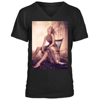 Rosie Huntington-Whiteley Men's V-Neck T-Shirt