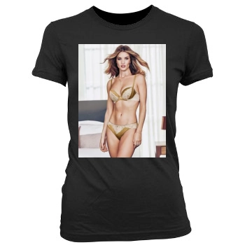 Rosie Huntington-Whiteley Women's Junior Cut Crewneck T-Shirt