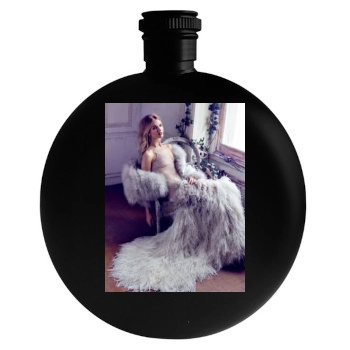 Rosie Huntington-Whiteley Round Flask