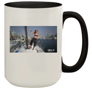 Rosie Huntington-Whiteley 15oz Colored Inner & Handle Mug