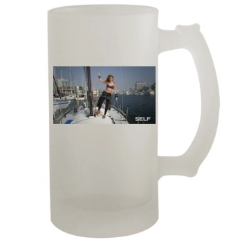 Rosie Huntington-Whiteley 16oz Frosted Beer Stein