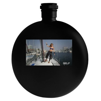 Rosie Huntington-Whiteley Round Flask