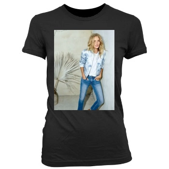 Rosie Huntington-Whiteley Women's Junior Cut Crewneck T-Shirt