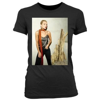 Rosie Huntington-Whiteley Women's Junior Cut Crewneck T-Shirt