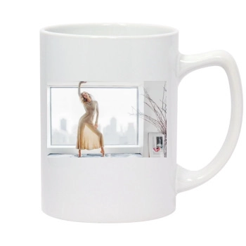 Rosie Huntington-Whiteley 14oz White Statesman Mug