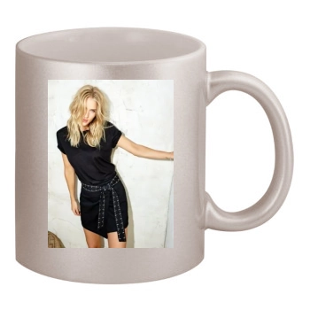 Rosie Huntington-Whiteley 11oz Metallic Silver Mug