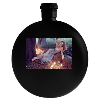 Rosie Huntington-Whiteley Round Flask