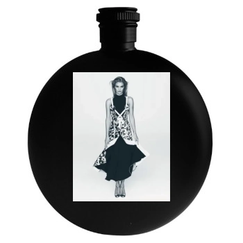 Rosie Huntington-Whiteley Round Flask