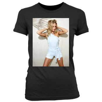 Rosie Huntington-Whiteley Women's Junior Cut Crewneck T-Shirt