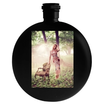 Rosie Huntington-Whiteley Round Flask