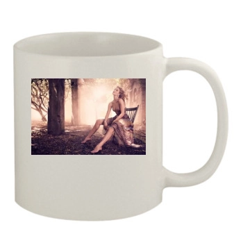 Rosie Huntington-Whiteley 11oz White Mug