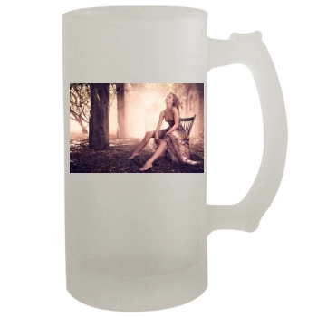 Rosie Huntington-Whiteley 16oz Frosted Beer Stein