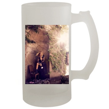 Rosie Huntington-Whiteley 16oz Frosted Beer Stein