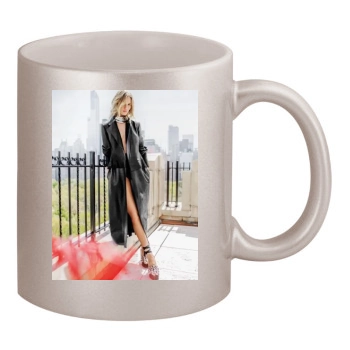 Rosie Huntington-Whiteley 11oz Metallic Silver Mug