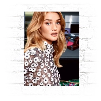 Rosie Huntington-Whiteley Metal Wall Art