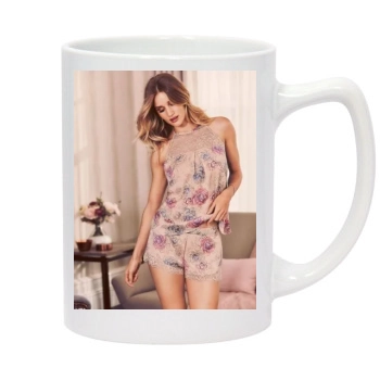 Rosie Huntington-Whiteley 14oz White Statesman Mug