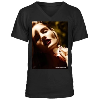 Rosie Huntington-Whiteley Men's V-Neck T-Shirt