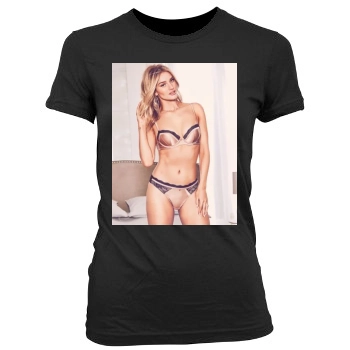 Rosie Huntington-Whiteley Women's Junior Cut Crewneck T-Shirt