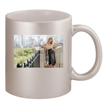 Rosie Huntington-Whiteley 11oz Metallic Silver Mug