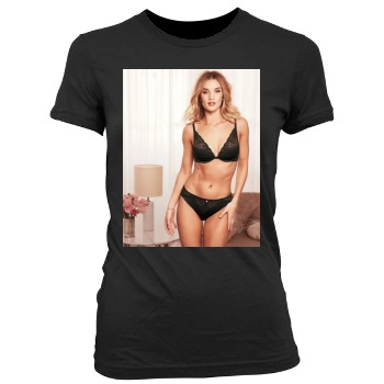 Rosie Huntington-Whiteley Women's Junior Cut Crewneck T-Shirt