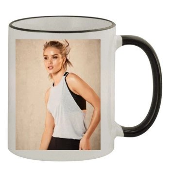 Rosie Huntington-Whiteley 11oz Colored Rim & Handle Mug