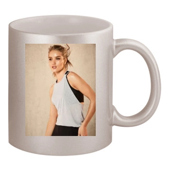 Rosie Huntington-Whiteley 11oz Metallic Silver Mug