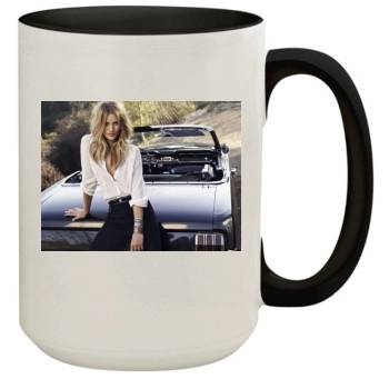 Rosie Huntington-Whiteley 15oz Colored Inner & Handle Mug