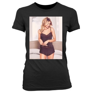 Rosie Huntington-Whiteley Women's Junior Cut Crewneck T-Shirt