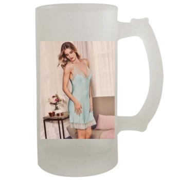 Rosie Huntington-Whiteley 16oz Frosted Beer Stein