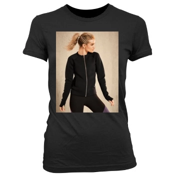 Rosie Huntington-Whiteley Women's Junior Cut Crewneck T-Shirt