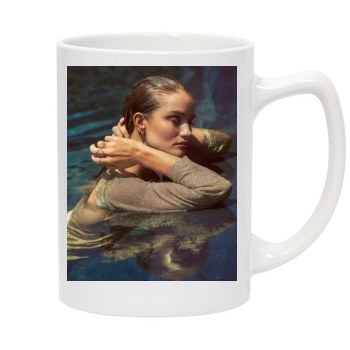 Rosie Huntington-Whiteley 14oz White Statesman Mug