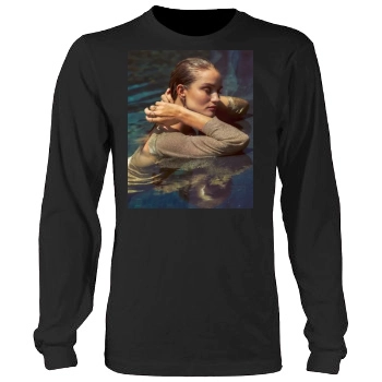 Rosie Huntington-Whiteley Men's Heavy Long Sleeve TShirt