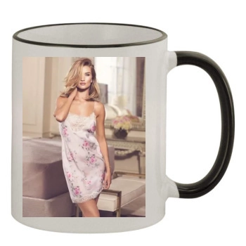 Rosie Huntington-Whiteley 11oz Colored Rim & Handle Mug