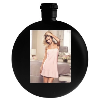 Rosie Huntington-Whiteley Round Flask