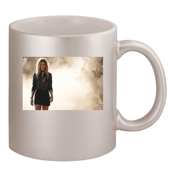 Rosie Huntington-Whiteley 11oz Metallic Silver Mug