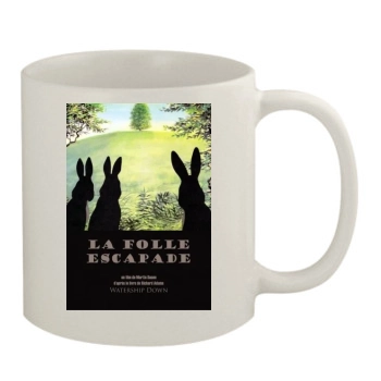 Watership Down (1978) 11oz White Mug