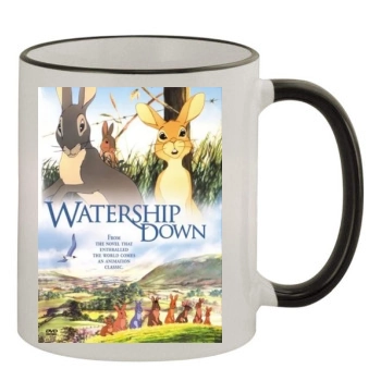 Watership Down (1978) 11oz Colored Rim & Handle Mug