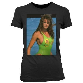 Elle MacPherson Women's Junior Cut Crewneck T-Shirt