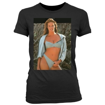 Elle MacPherson Women's Junior Cut Crewneck T-Shirt