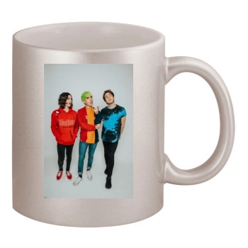 Waterparks 11oz Metallic Silver Mug