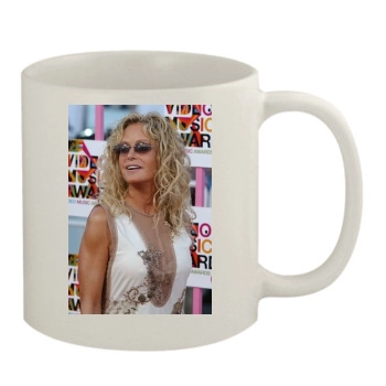 Farrah Fawcett 11oz White Mug